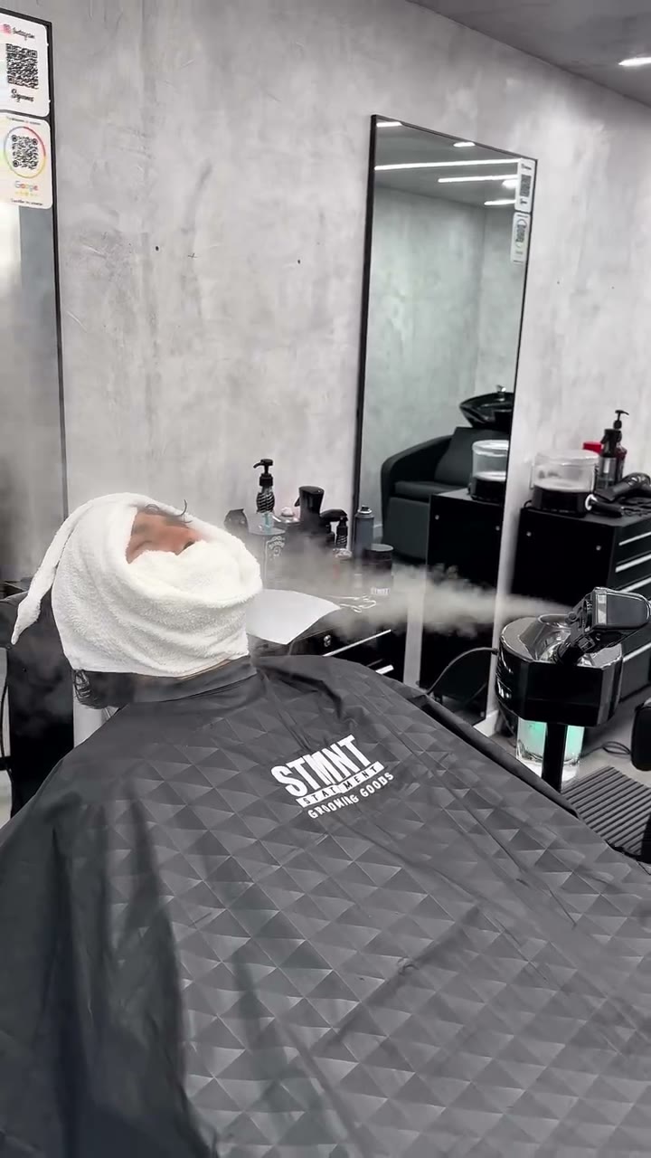 Vapor steamer y toalla caliente en NL47