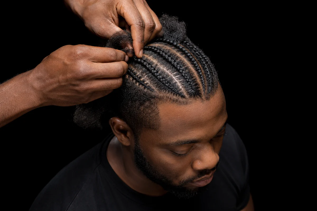Trenzas africanas hechas a mano en Next Level 47