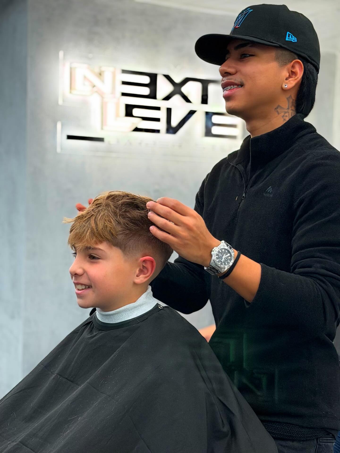 Sergio, barbero Next Level 47